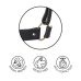 Оковы для фиксации рук мягкие изысканные черные Bijoux Indiscrets MAZE Wide Cuffs Оковы для фиксации рук мягкие изысканные черные Bijoux Indiscrets MAZE Wide Cuffs
