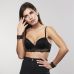 Оковы для фиксации рук мягкие изысканные черные Bijoux Indiscrets MAZE Wide Cuffs Оковы для фиксации рук мягкие изысканные черные Bijoux Indiscrets MAZE Wide Cuffs