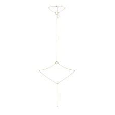 Прикраса сексуальне на шию Bijoux Indiscrets Magnifique I Body Chain-Gold Позолота