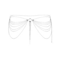 Прикраса сексуальне для попи Bijoux Indiscrets Magnifique Waist Chain-silver Срібло