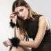 Наручники регулируемые из перьев черные Bijoux Indiscrets Za za zu feather handcuffs Наручники регулируемые из перьев черные Bijoux Indiscrets Za za zu feather handcuffs