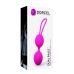 Вагінальні силіконові кульки Dorcel Dual Balls для тренування інтимних м'язів Вагінальні силіконові кульки Dorcel Dual Balls для тренування інтимних м'язів