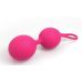 Вагінальні силіконові кульки Dorcel Dual Balls для тренування інтимних м'язів Вагінальні силіконові кульки Dorcel Dual Balls для тренування інтимних м'язів