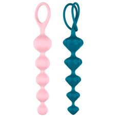 Набір анальних бус Satisfyer Beads Colored