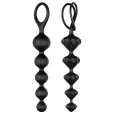 Силиконовые анальные бусы Satisfyer Beads Black