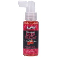 Спрей для минета Глубокая Глотка Doc Johnson GoodHead Deep Throat Spray – Sweet Strawberry Клубника (59 мл) Спрей для минета Глубокая Глотка Doc Johnson GoodHead Deep Throat Spray – Sweet Strawberry Клубника (59 мл)