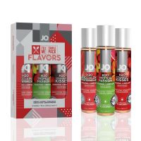 Подарочный набор съедобных смазок для орального секса System JO Limited Edition Tri-Me Triple Pack - Flavors (3 х 30 мл) (Систем Джо)