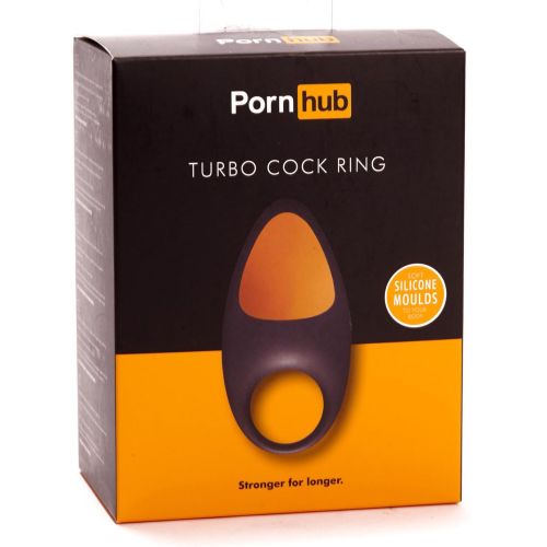 Эрекционное виброкольцо Pornhub Turbo Cock Ring Порнхаб Турбо кольцо для члена со стимуляцией клитора Мощная эрекция