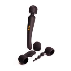 Вибромассажер с насадками Pornhub Supercharge Wand Set универсальный 160 режимов стимуляции