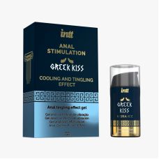 Гель для анилингуса и анального секса со вкусом мяты Intt Greek Kiss 15 мл