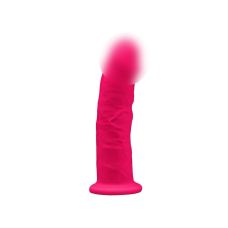 Фалоімітатор 15,5 / 3,9 см на присоску силіконовий Silexd Robby Pink Premium Silicone Dildo MODEL 2 size 6