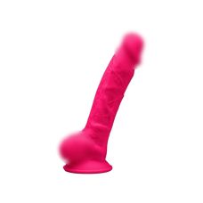 Фаллоимитатор 17,7/3,8 см силиконовый реалистик на присоске Silexd Johnny Pink Premium Silicone Dildo MODEL 1 size 7