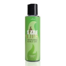 Согревающий массажный гель со вкусом карамельного яблока Sensuva 125 мл