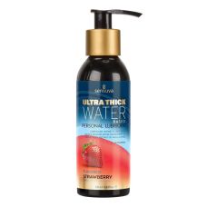 Густий лубрикант їстівний на водній основі смак полуниці Sensuva125 мл