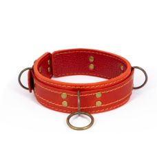 Нашийник для БДСМ LOVECRAFT розмір S Червоний
