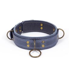 Нашийник для БДСМ LOVECRAFT розмір S Блакитний