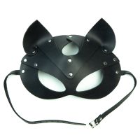 Маска кошки для БДСМ LOVECRAFT черная