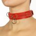Нашийник для БДСМ LOVECRAFT розмір M червоний Нашийник для БДСМ LOVECRAFT розмір M червоний