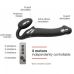 Безремневой страпон Strap-On-Me VIBRATING Black M чорний Безремневой страпон Strap-On-Me VIBRATING Black M чорний