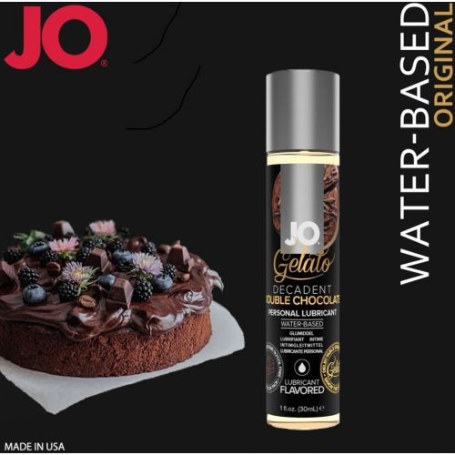 Смазка на водной основе со вкусом шоколада System JO GELATO 30 мл