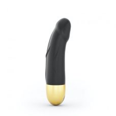Вибратор для точки G водостойкий черный Dorcel Real Vibration S Gold