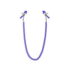 Зажимы для сосков с цепочкой фиолетового цвета Feral Feelings - Nipple clamps Classic