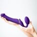 Безремневий страпон з вібрацією і пультом ДУ Strap-On-Me Vibrating Violet m діаметр 3,3 см