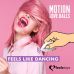 Вагинальные шарики с массажем и вибрацией с пультом ДУ фиолетовые FeelzToys Motion Love Balls Jivy