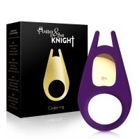 Эрекционное виброкольцо для пениса силиконовое Rianne S The Pussy & The Knight Couple Ring