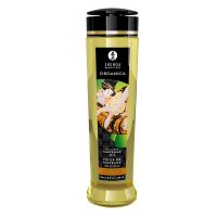 Органическое массажное масло с ароматом миндаля с витамином Е Shunga ORGANICA 240 мл