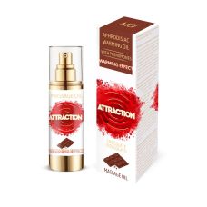 Розігріваюча масажна олія з феромонами і ароматом шоколаду MAI PHEROMON MASSAGE OIL CHOCOLATE 75 мл