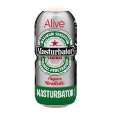 Мастурбатор-Вагіна у вигляді банки пива Alive Heineken Vagina