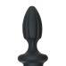 Анальний плаг 2 в 1 пробка з реберцями і реалстічний фалоімітатор Doc Johnson Kink силіконовий чорний