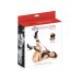 Фиксаторы для ног за шею в миссионерской позе Fetish Tentation Neck and Ankle Strap с маской на глаза