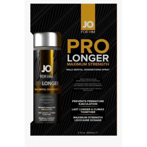 Пролонгирующий спрей лидокаин System JO Prolonger Spray with Lidocaine 60 мл не содержит минеральных масел