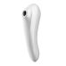 Смарт вібратор і вакуумний стимулятор для клітора 2-в-1 Білий Satisfyer Dual Pleasure Смарт вібратор і вакуумний стимулятор для клітора 2-в-1 Білий Satisfyer Dual Pleasure
