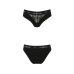 Трусики с широкой резинкой и кружевом чёрные Passion PS001 PANTIES size L Трусики с широкой резинкой и кружевом чёрные Passion PS001 PANTIES size L