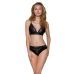 Трусики с широкой резинкой и кружевом чёрные Passion PS001 PANTIES size M Трусики с широкой резинкой и кружевом чёрные Passion PS001 PANTIES size M