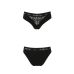 Трусики с широкой резинкой и кружевом чёрные Passion PS001 PANTIES size S Трусики с широкой резинкой и кружевом чёрные Passion PS001 PANTIES size S
