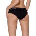 Трусики с широкой резинкой и кружевом чёрные Passion PS001 PANTIES size S Трусики с широкой резинкой и кружевом чёрные Passion PS001 PANTIES size S