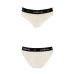 Трусики з широкою резинкою і мереживом passion PS001 PANTIES ecru size S Трусики з широкою резинкою і мереживом passion PS001 PANTIES ecru size S