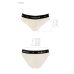 Трусики з широкою резинкою і мереживом passion PS001 PANTIES ecru size S Трусики з широкою резинкою і мереживом passion PS001 PANTIES ecru size S