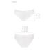 Трусики з широкою резинкою і мереживом білі passion PS001 PANTIES Size L Трусики з широкою резинкою і мереживом білі passion PS001 PANTIES Size L
