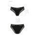 Трусики с прозрачной вставкой чёрные Passion PS002 PANTIES size S Трусики с прозрачной вставкой чёрные Passion PS002 PANTIES size S