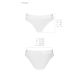 Трусики з прозорою вставкою білі passion PS002 PANTIES Size L Трусики з прозорою вставкою білі passion PS002 PANTIES Size L