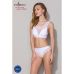Топ с прозрачной вставкой белый Passion PS002 TOP size L
