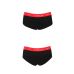 Трусики-шортики чорні passion PS003 PANTIES size L Трусики-шортики чорні passion PS003 PANTIES size L