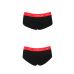 Трусики-шортики чёрные Passion PS003 PANTIES size S Трусики-шортики чёрные Passion PS003 PANTIES size S