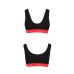 Спортивний топ на широких бретелях чорний passion PS003 TOP size XL Спортивний топ на широких бретелях чорний passion PS003 TOP size XL