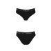 Трусики-сліпи з бавовни з еластаном чорні passion PS004 PANTIES size M Трусики-сліпи з бавовни з еластаном чорні passion PS004 PANTIES size M